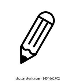 Pencil Vector Icon Design Template