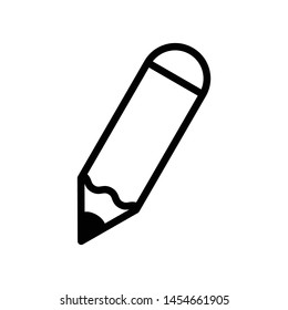Pencil Vector Icon Design Template