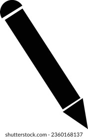 Plantilla de diseño de iconos de vector de lápiz