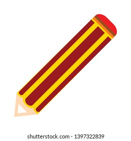 pencil vector icon. filled flat sign for mobile concept and web design. Writing pen glyph icon. Edit symbol, logo illustration. Pixel perfect vector graphics -