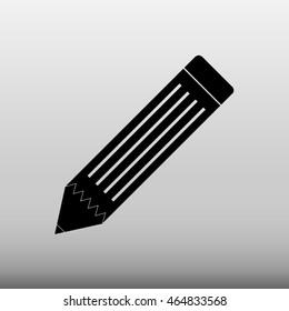 Pencil Vector Icon Illustration