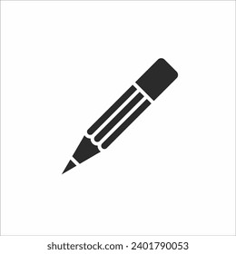 Pencil Vector icon illustration with isolated background