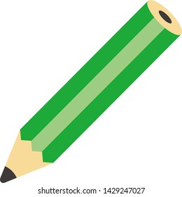 pencil vector icon short pencil