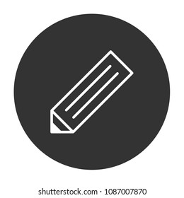 pencil vector icon sign