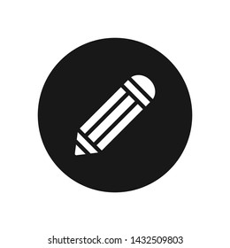 Pencil vector icon, simple sign for web site and mobile app.