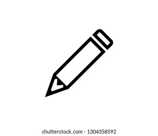 pencil vector icon template