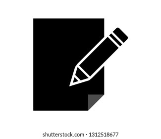 pencil vector icon template