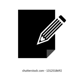pencil vector icon template