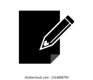 pencil vector icon template