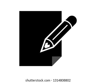 pencil vector icon template