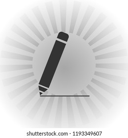 Pencil vector icon templates