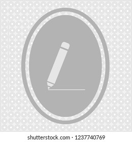 Pencil vector icon templates