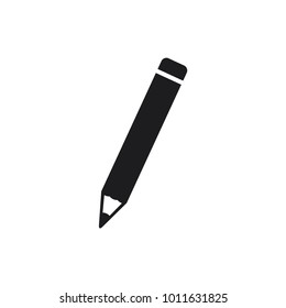 pencil vector icon, pencil icon in trendy flat style 