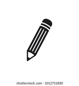 pencil vector icon, pencil icon in trendy flat style 