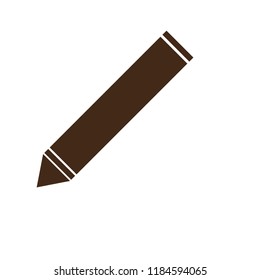 pencil vector icon, pencil icon in trendy flat style