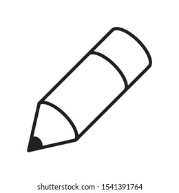 pencil vector icon trendy symbol template