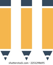 pencil Vector Icon which is suitable for commercial work and easily modify or edit it
