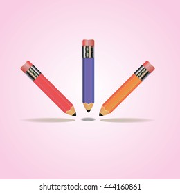 Pencil vector illustration