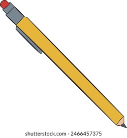 pencil vector illustration back to school