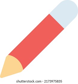 pencil  Vector illustration on a transparent background. Premium quality symmbols. Line Color vector icons for concept and graphic design. 
