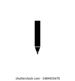 Pencil vector illustration. Pensil flat icon eps 10