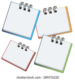 pencil vector notebook office notepad icon note