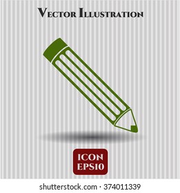Pencil vector symbol