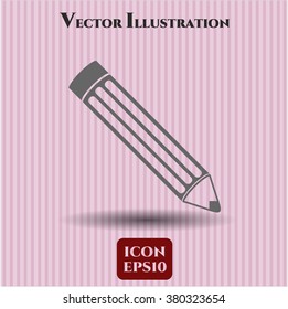 Pencil vector symbol