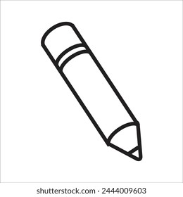 pencil vetor icon line template