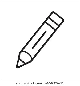 pencil vetor icon line template