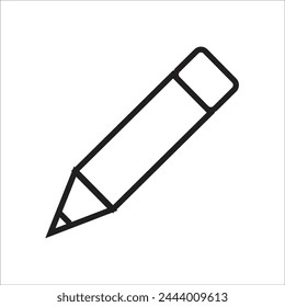 pencil vetor icon line template