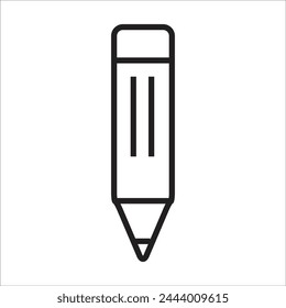 pencil vetor icon line template