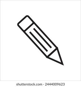 pencil vetor icon line template