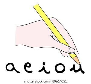 Pencil vewils