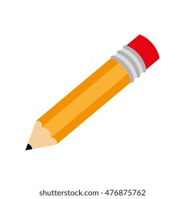 pencil write draw school isolated