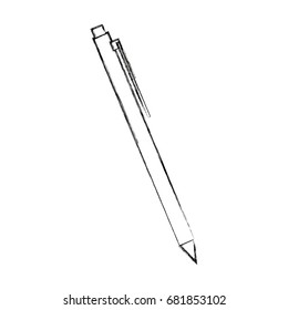 pencil write ink work utensil icon