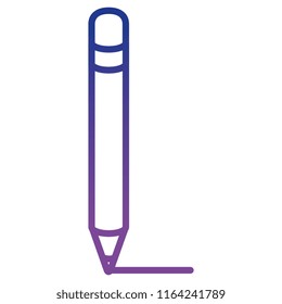 pencil write isolated icon