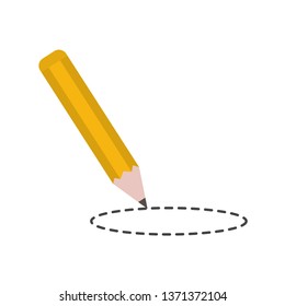 pencil write isolated icon