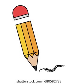 pencil write isolated icon