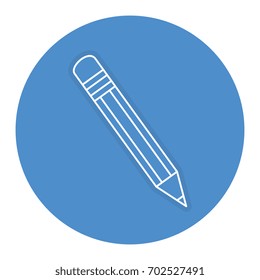 pencil write isolated icon