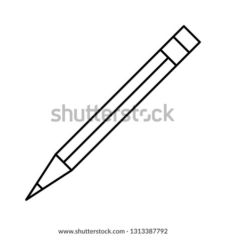 pencil write isolated icon