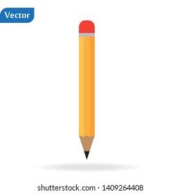 pencil write isolated icon on white background. eps10