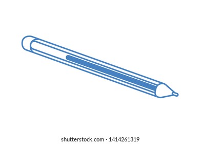 pencil write isolated icon vector illustration