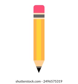 Lápiz Escribir Icono Aislado.Ilustración vectorial EPS 10