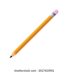 icono aislado de escritura de lápiz