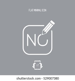 A Pencil writes "no"