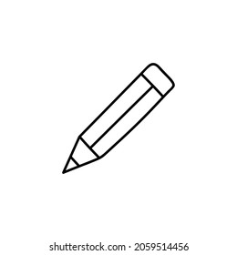 Stift-Schreibbotschaft-Symbol auf schwarz-weißem Hintergrund 