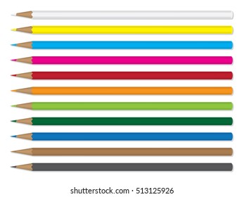 Pencil for your logo. Easy to change colors. EPS10