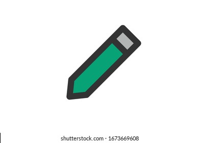 Icono de lápiz, icono de escritura