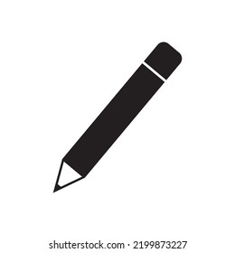 Pencile icon vector illustration, pencile symbol